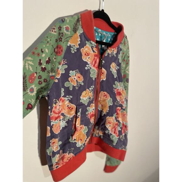 Girls Matilda Jane Size 8 Cabin Night Jacket Floral 25430T - Picture 3 of 5